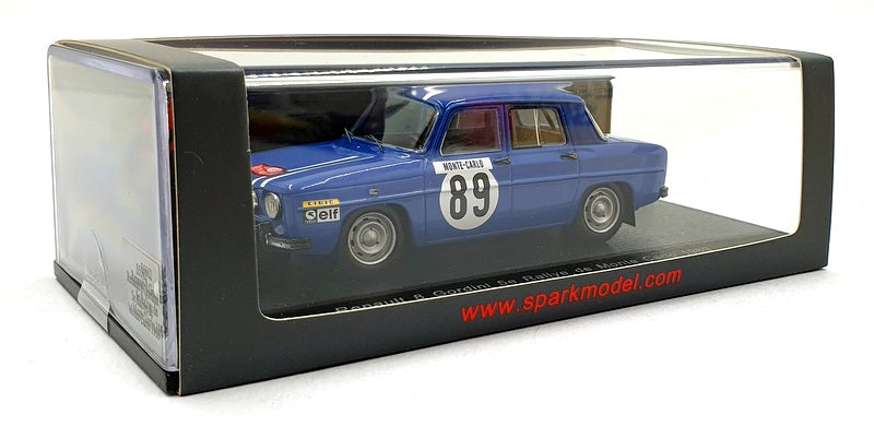 Spark 1/43 Scale S5562 - Renault 8 Gordini 5e #89 Monte-Carlo 1969