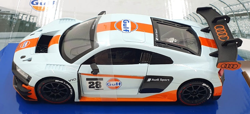 Motor Max 1/24 Scale 79667 - Audi R8 LMS GT3 (Gulf) #28 Lt. Blue/Orange