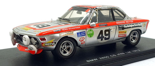 Spark 1/43 Scale S1561 - BMW 2800 CS #49 Le Mans 1972