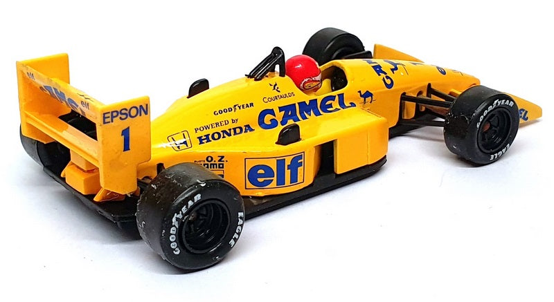 Onyx 1/43 Scale 007 - F1 Lotus 100T (Camel) Nelson Piquet - Yellow