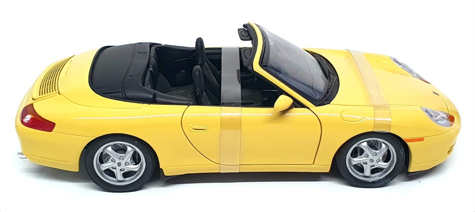 UT Models 1/18 Scale Diecast 2823P - Porsche 996 Carrera - Yellow