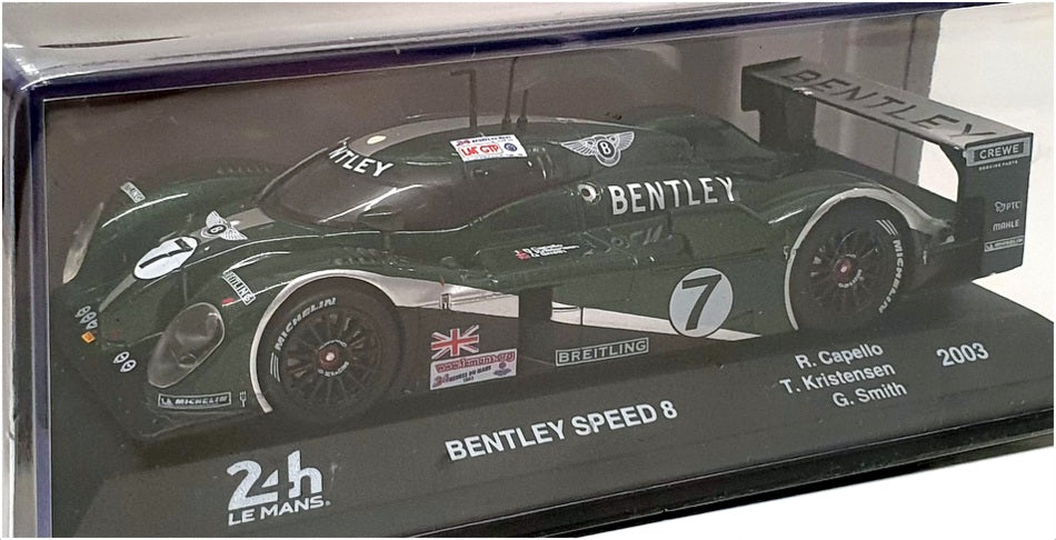 Altaya 1/43 Scale MW1ALA0013 - Bentley Speed 8 #7 24h Le Mans 2003