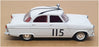 Vanguards 1/43 Scale VA06108 - Ford Zephyr Mk2 #115 Monte Carlo 1959 - White