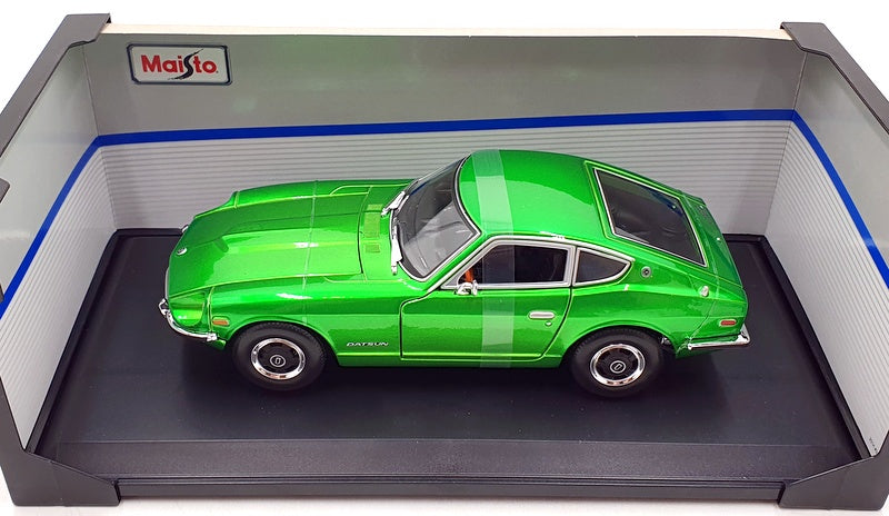 Maisto 1/18 Scale Diecast 31170 - 1971 Datsun 240Z - Metallic Green