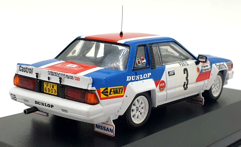 Ixo 1/43 Scale Diecast RAC130 - Nissan 240 RS #3 Rally Monte-Carlo 1984