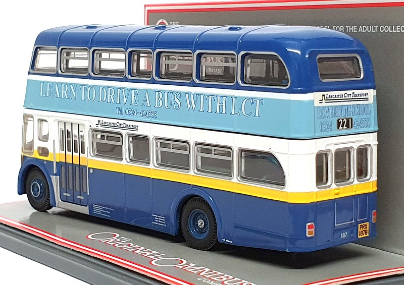 Corgi 1/76 Scale 41907 - Leyland PD3 Queen Mary Leicester City Transport - Blue