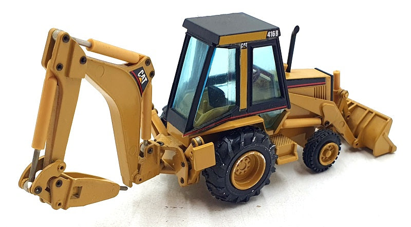 NZG 1/50 Scale Diecast 3782 - Caterpillar CAT 416 Backhoe Loader W/ Hammer