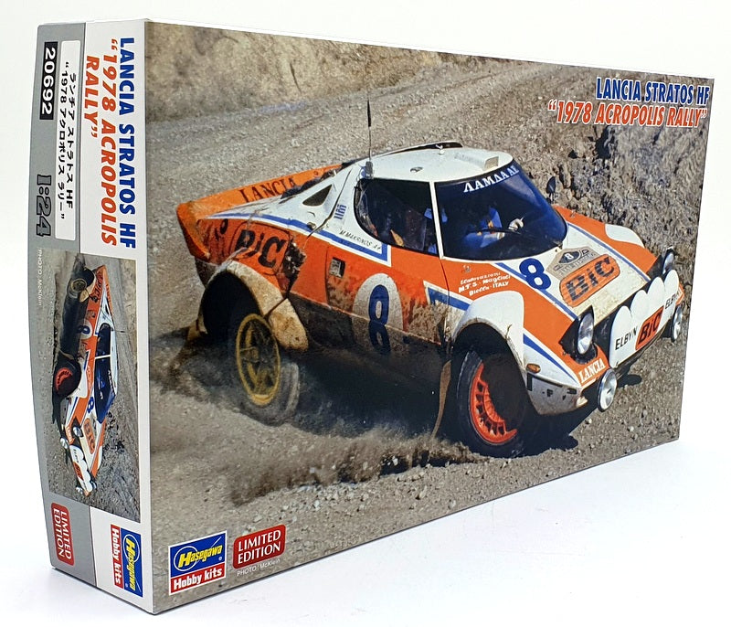 Hasegawa Kits 1/24 Scale 20692 - Lancia Stratos HF 1978 Acropolis Rally