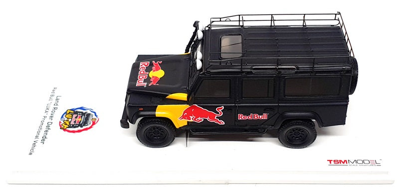 TSM 1/43 Scale TSM430322 - Land Rover Defender Red Bull Luka - Matt Dk Blue