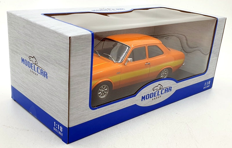 Model Car Group 1/18 Scale MCG18253MCW - Ford Escort MK1 RS2000 - Orange