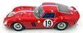 KK Scale 1/12 Scale KKDC120125 - Ferrari 250 GTO #19 Le Mans 1962 Red