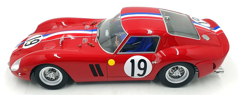 KK Scale 1/12 Scale KKDC120125 - Ferrari 250 GTO #19 Le Mans 1962 Red