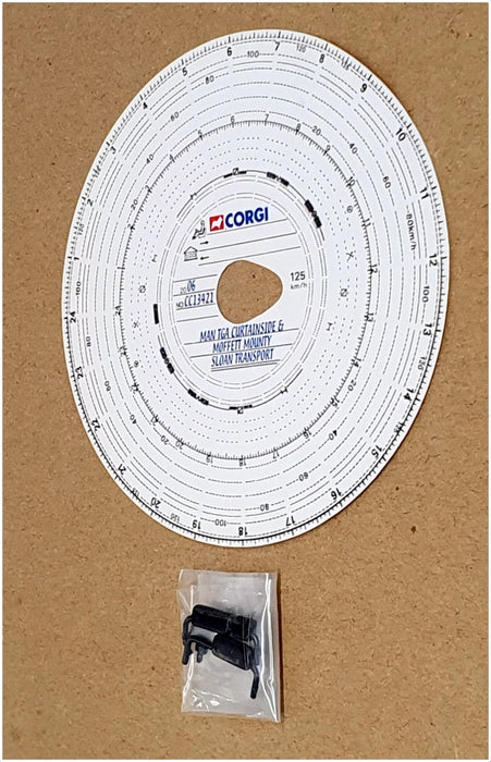 Corgi 1/50 Scale CC13421 - MAN TGA Curtainside & Moffet Mounty - Sloan