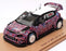 Spark 1/43 Scale S5158 - Citroen C3 WRC Test Car 2017 - Purple/White