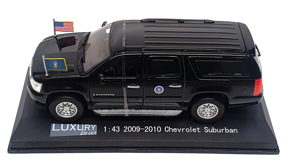 Luxury 1/43 Scale LDSN675-ARM - 2009-10 Chevrolet Suburban Presidential - Black