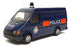 Corgi 12cm Long Diecast 91640 - Ford Transit Police Van - Dk Blue