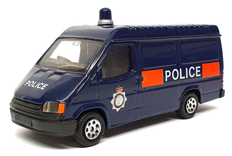 Corgi 12cm Long Diecast 91640 - Ford Transit Police Van - Dk Blue