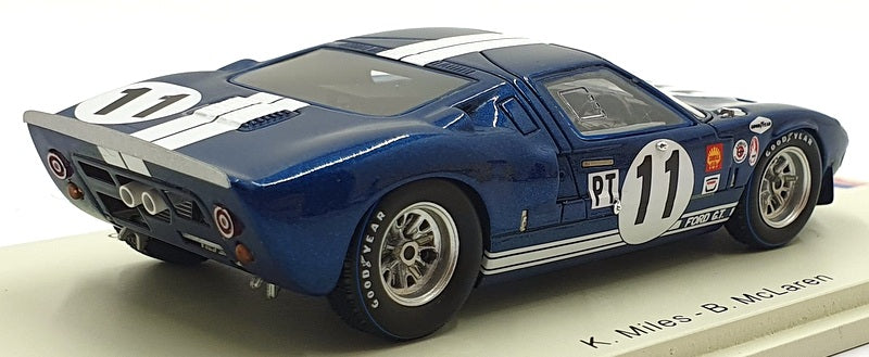 Spark Model 1/43 Scale Resin US250 - Ford GT40 2nd 12H Sebring 1965 #11