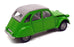 Solido gam1 1/43 Scale Diecast No. 56 - Citroen 2CV 6 - Green/Grey