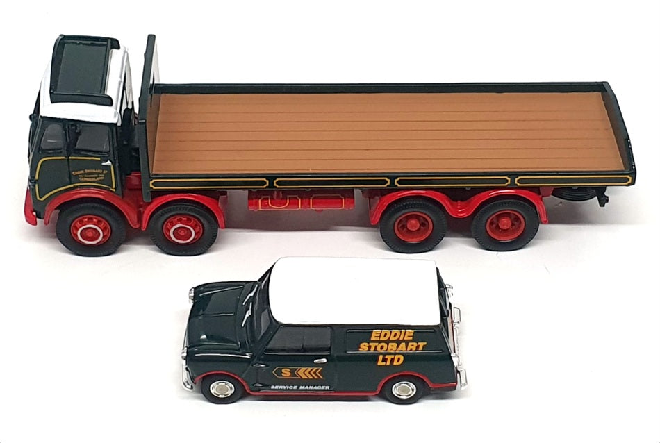 Corgi 1/43 & 1/50 Scale 31701 - Foden 8W Rigid Truck & Mini Van (E. Stobart)