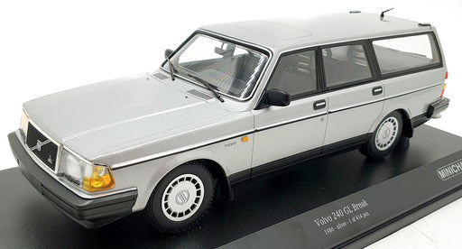 Minichamps 1/18 Scale 155 171416 - Volvo 240 GL Break 1986 - Silver