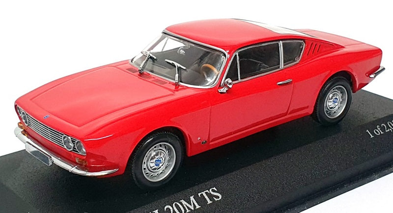 Minichamps 1/43 Scale 400 087021 - 1967 Ford OSI 20M TS - Red