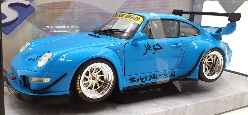 Solido 1/18 Scale Diecast S1808501 - Porsche RWB Body Kit Shingen 2018 Blue