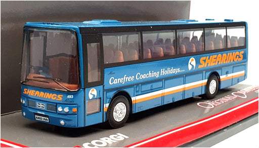 Corgi 1/76 Scale Diecast 42701 - Van Hool Alizee Shearings - Blue