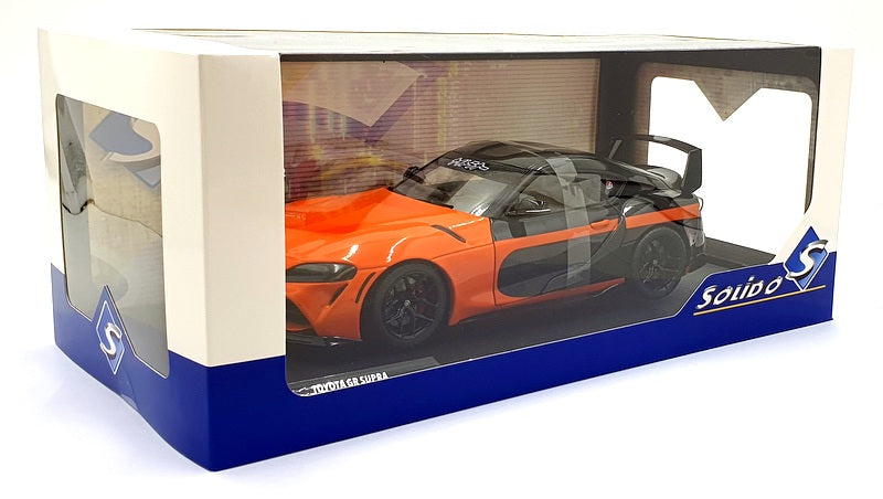 Solido 1/18 Scale Diecast S1809005 - Toyota GR Supra Street Fighters '24 Orange