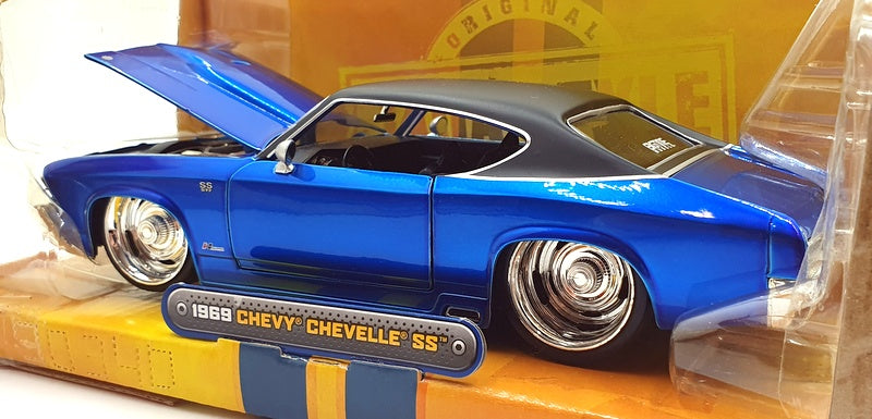 Jada 1/24 Scale Diecast 90340 - 1969 Chevrolet Chevelle SS - Blue