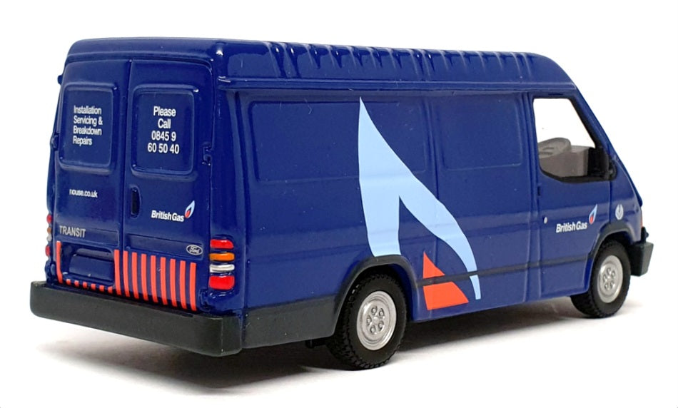 Corgi 1/43 Scale Diecast CC07805 - Ford Transit Van (British Gas) Blue