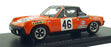 Spark 1/43 Scale S7507 - Porsche 914/6 #46 24h Le Mans 1971