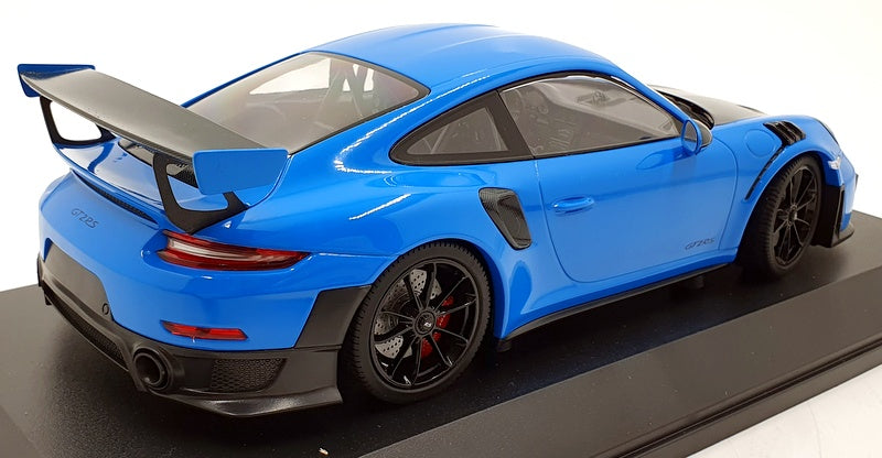 Minichamps 1/18 Scale 155 068308 - Porsche 911 GT2 RS 2018 - Blue