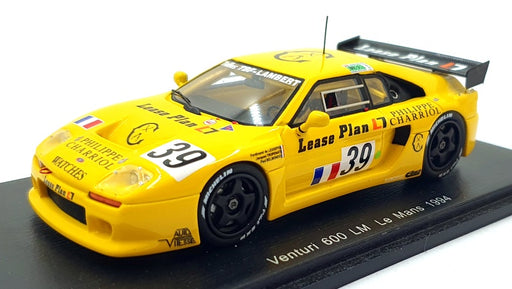 Spark 1/43 Scale S2282 - Venturi 600 #39 Le Mans 1994