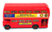 Corgi 12cm Long Diecast 469 (D) - Routemaster Double Deck Bus - Red