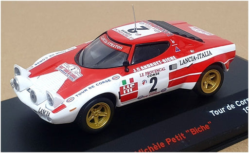 Altaya 1/43 Scale 19624B - Lancia Stratos #2 Tour de Corse 1974 - Red/White