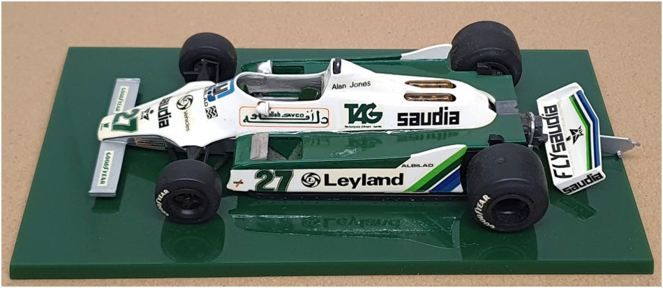 Western Models 1/24 Scale WF3 - F1 Saudi Leyland FW07B #27 - Silver