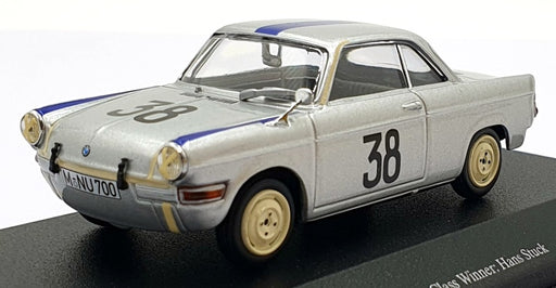 Minichamps 1/43 Scale 400 602338 - BMW 700 Coupe Innsbruck 1960 Winner #38 Stuck