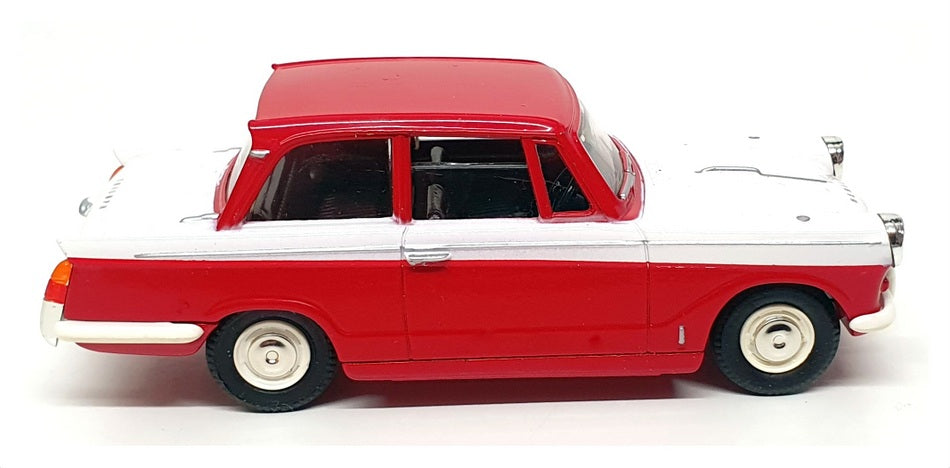 Vanguards 1/43 Scale Diecast VA5007 - Triumph Herald - Red/White