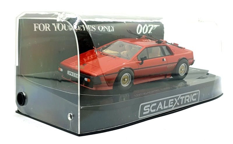 Scalextric 1/32 Scale Slot Car C4301 Lotus Esprit Turbo James Bond FYEO - Red