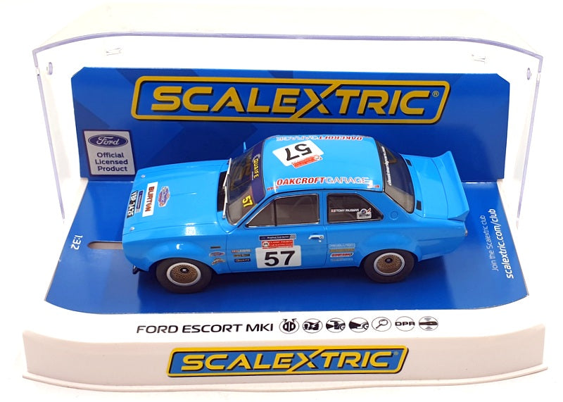 Scalextric 1/32 Scale Slot Car C4445 - Ford Escort MKI Tony Paxman Racing #57