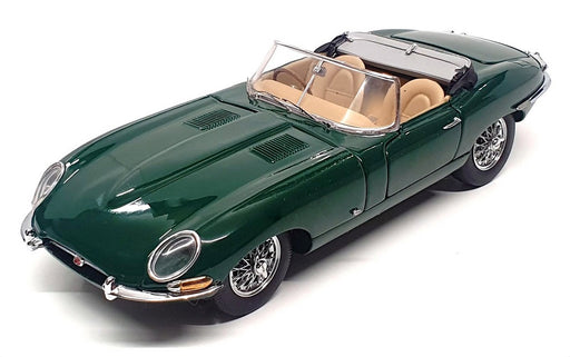 Franklin Mint 1/24 Scale B11TC05 - 1961 Jaguar E-Type Roadster - Green