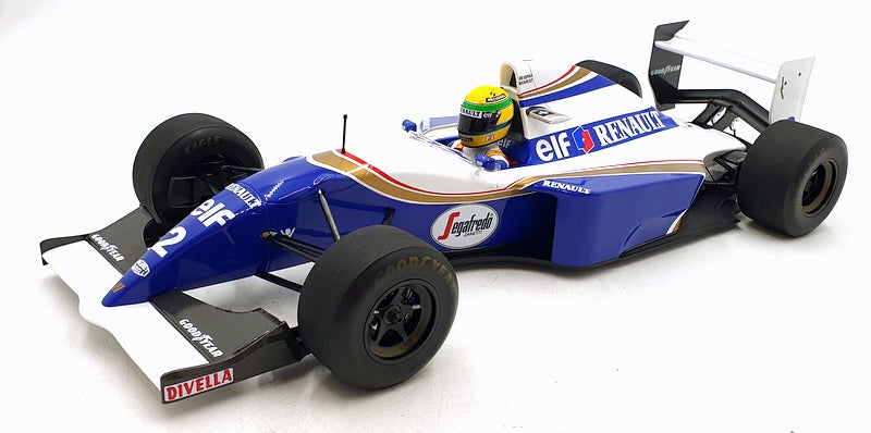 Minichamps 1/12 Scale Resin 547 943202 - Williams Renault FW16 Ayrton Senna 1994