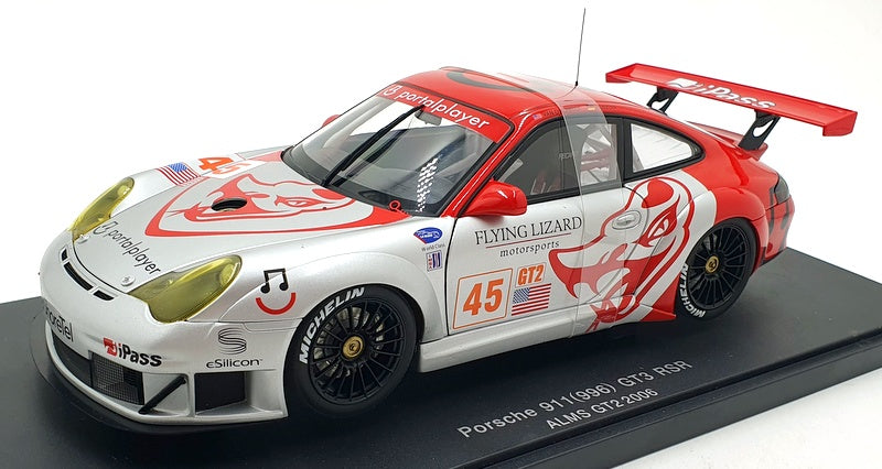 Autoart 1/18 Scale Diecast 80673 - Porsche 911 996 GT3 RSR ALMS #45 2006