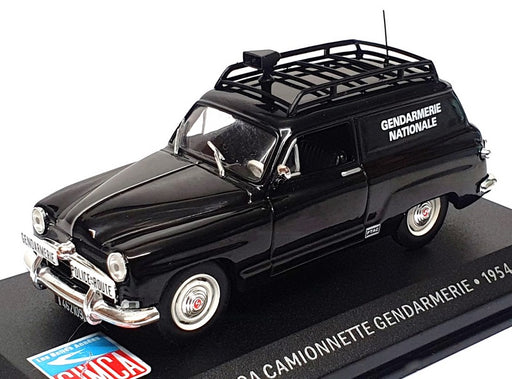 Altaya 1/43 Scale AT91B - 1954 Simca Van (Gendarmerie Nationale) Black