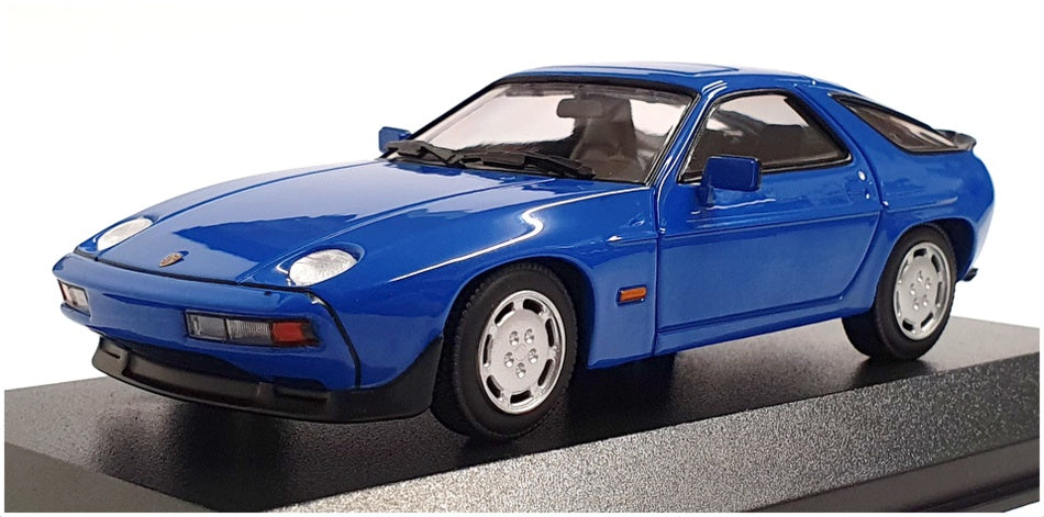 Maxichamps 1/43 Scale 940 068124 - 1979 Porsche 928 - Blue — R.M.