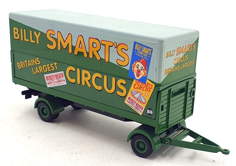 Corgi 1/50 Scale Diecast 97897B - Billy Smarts Circus Box trailer