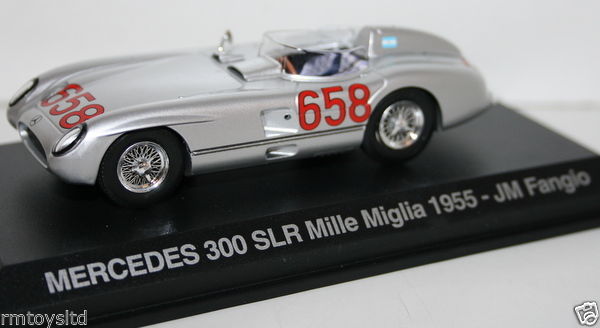 Norev 1 43 Scale 351108 - Mercedes Benz 300 Slr Mille Miglia 1955 Jm 