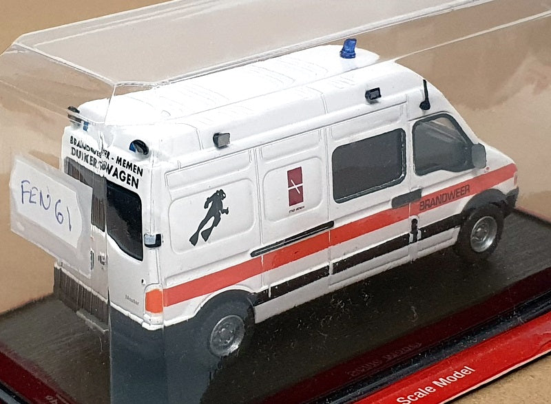 Del Prado 1/50 Scale FEN61 - Renault Master Fire Van - White