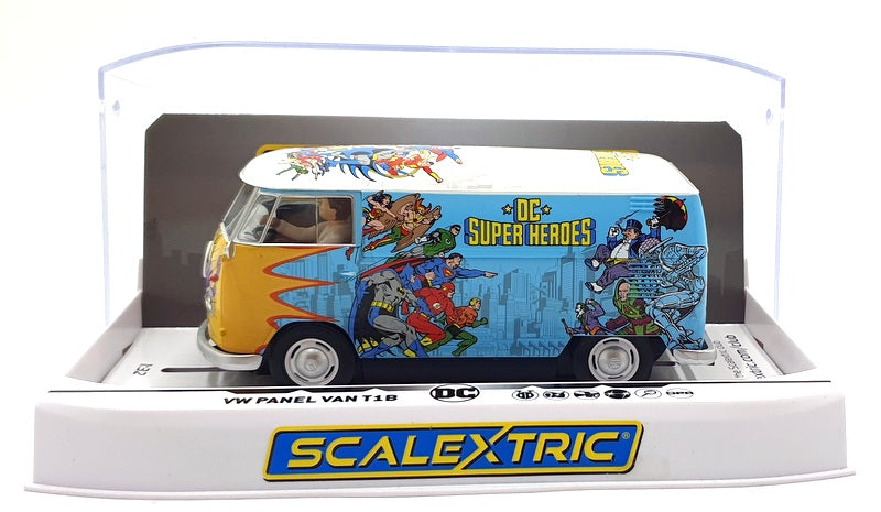 Scalextric 1/32 Scale Slot Car C3933 - VW Panel Van T1B DC Comics - Multi Colour